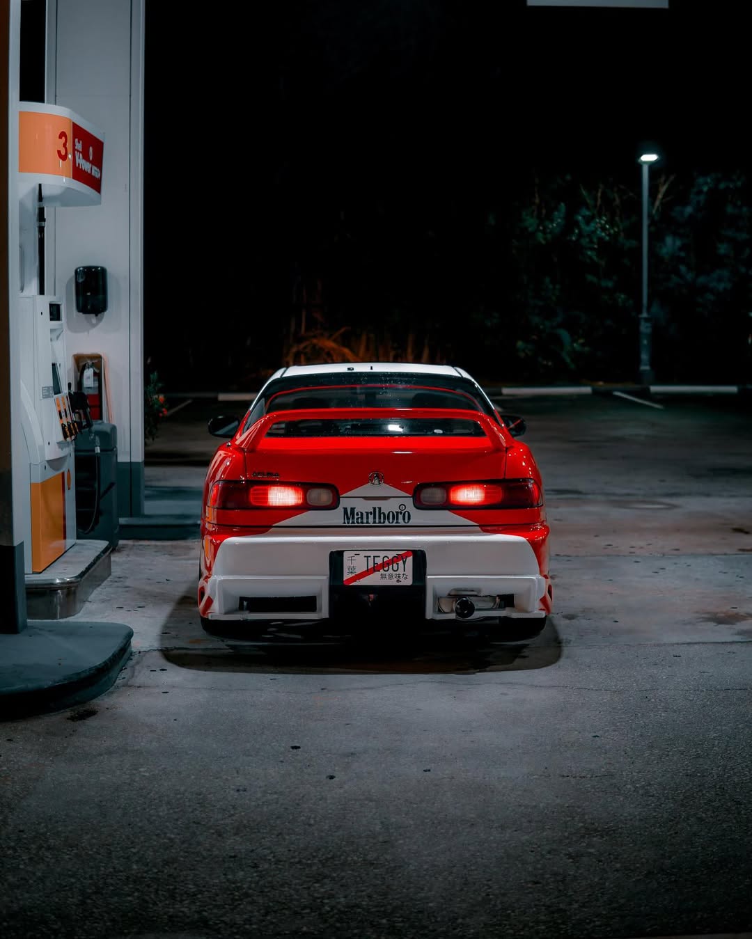 Marlboro livery Integra rear